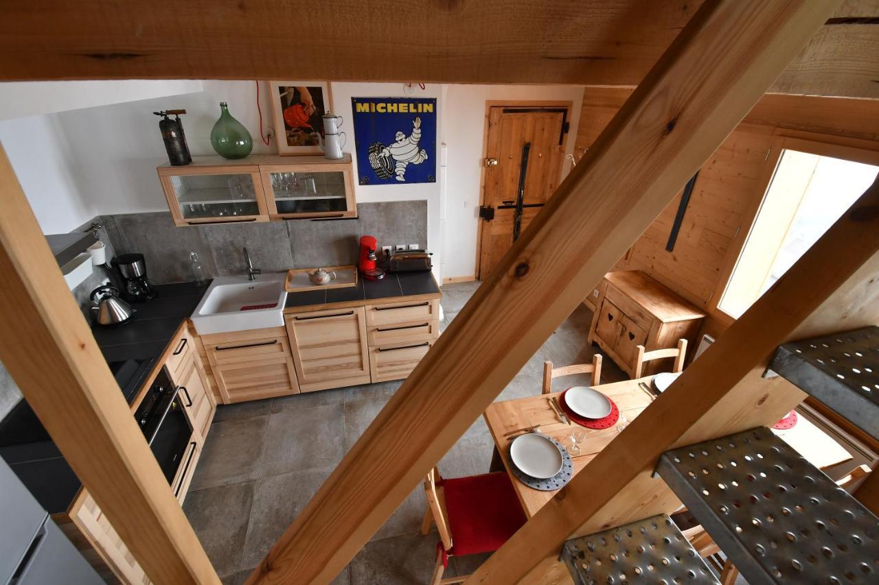 Chalet Perche Huez Bagian luar foto
